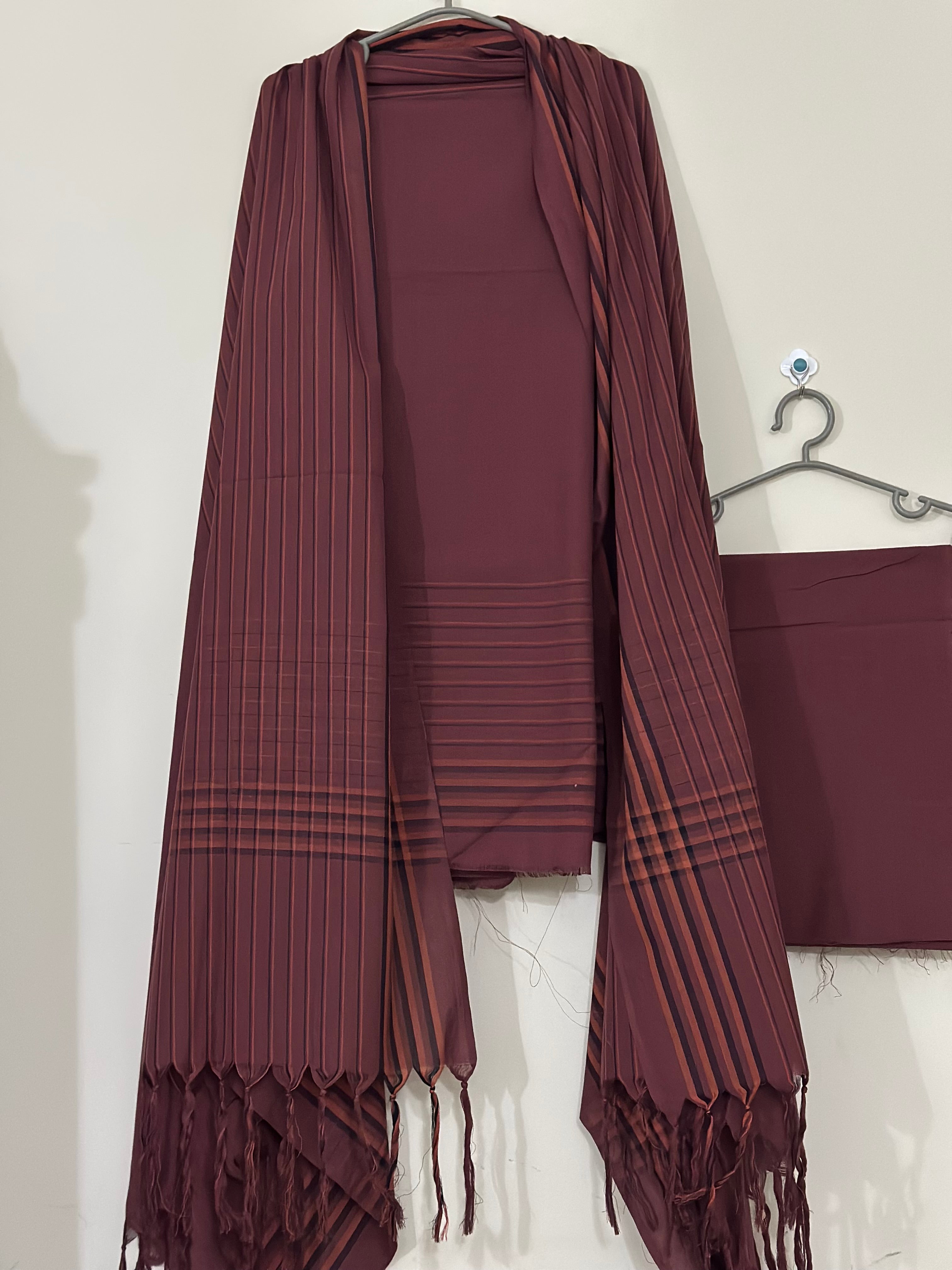 Handmade khaadi 3-pc suit