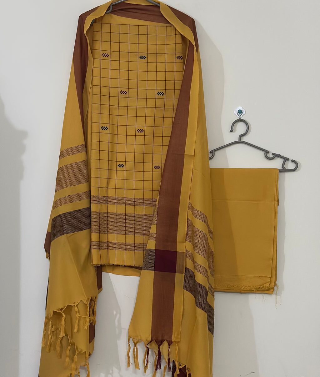 Handemade khaddi 3-ps