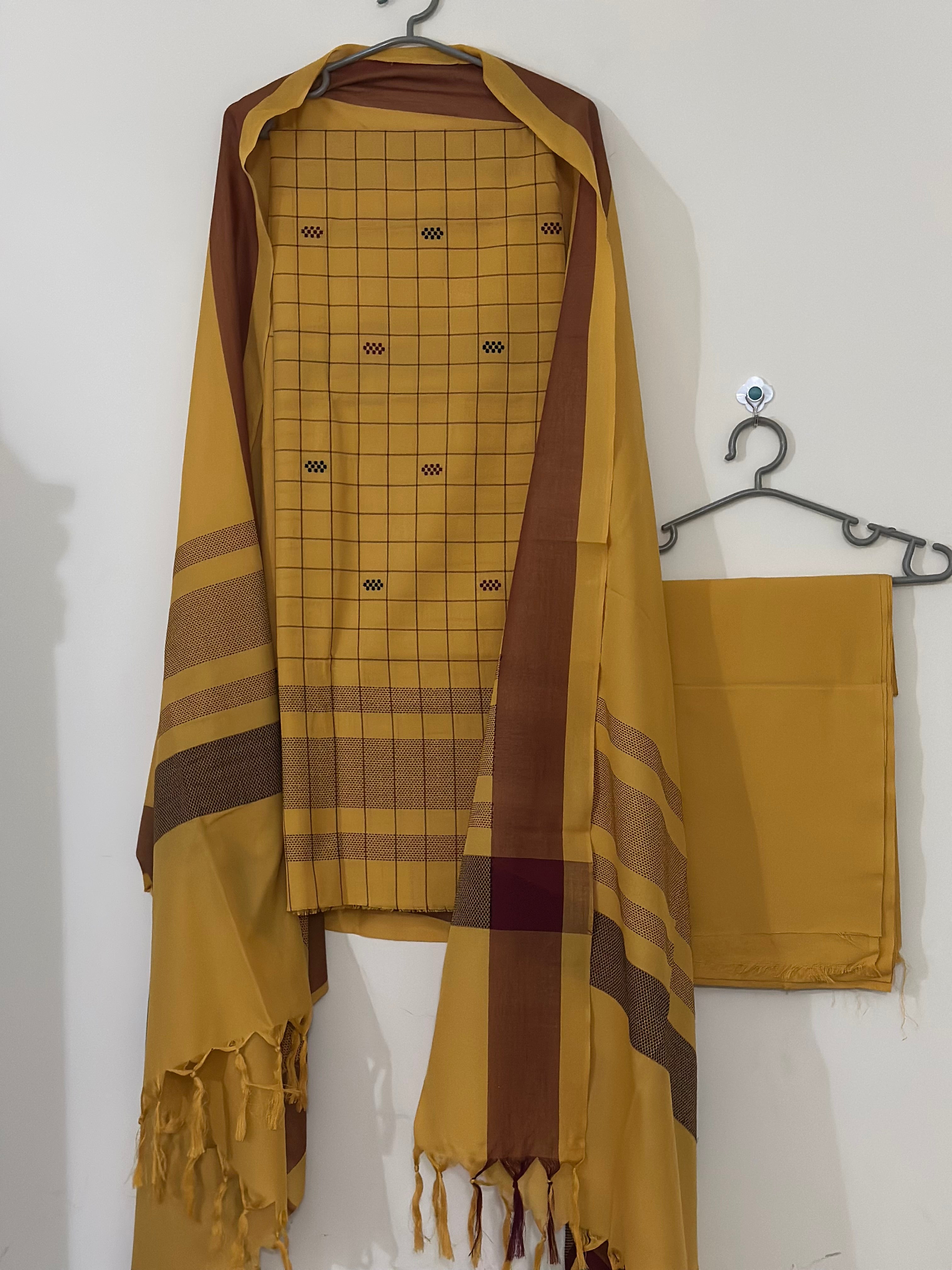 Handemade khaddi 3-ps