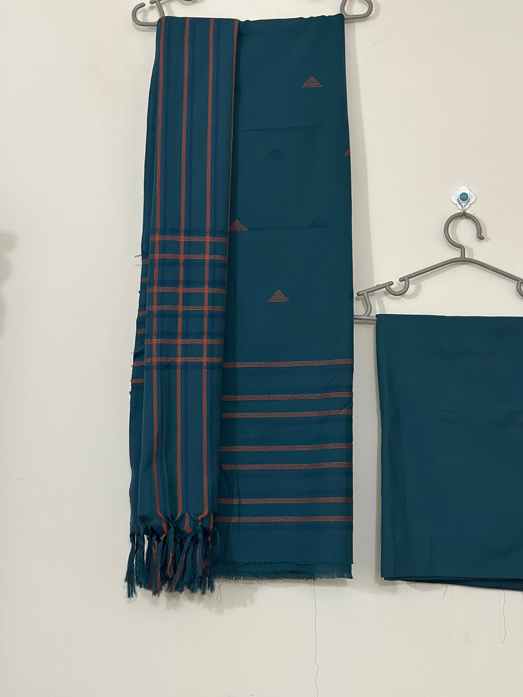 Handmade khaadi 3-pc suit