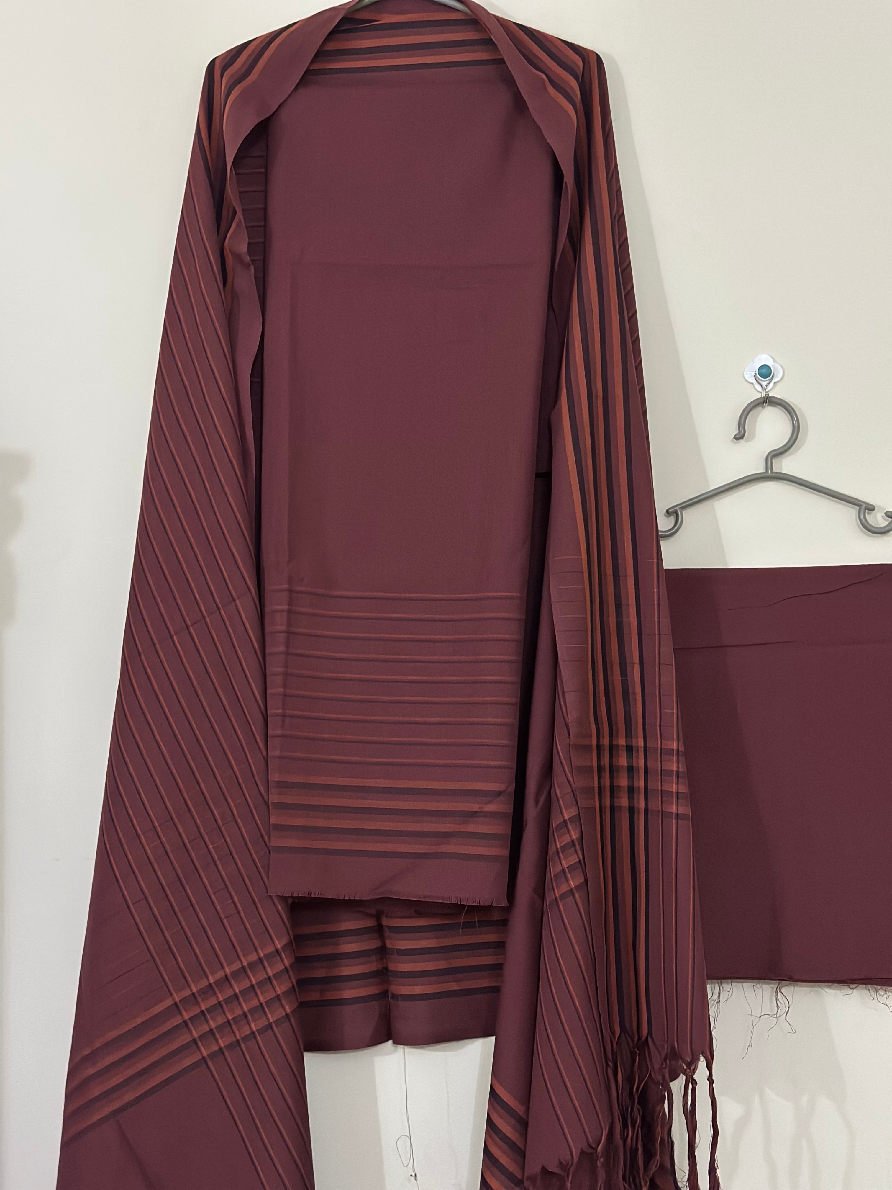 Handmade khaadi 3-pc suit