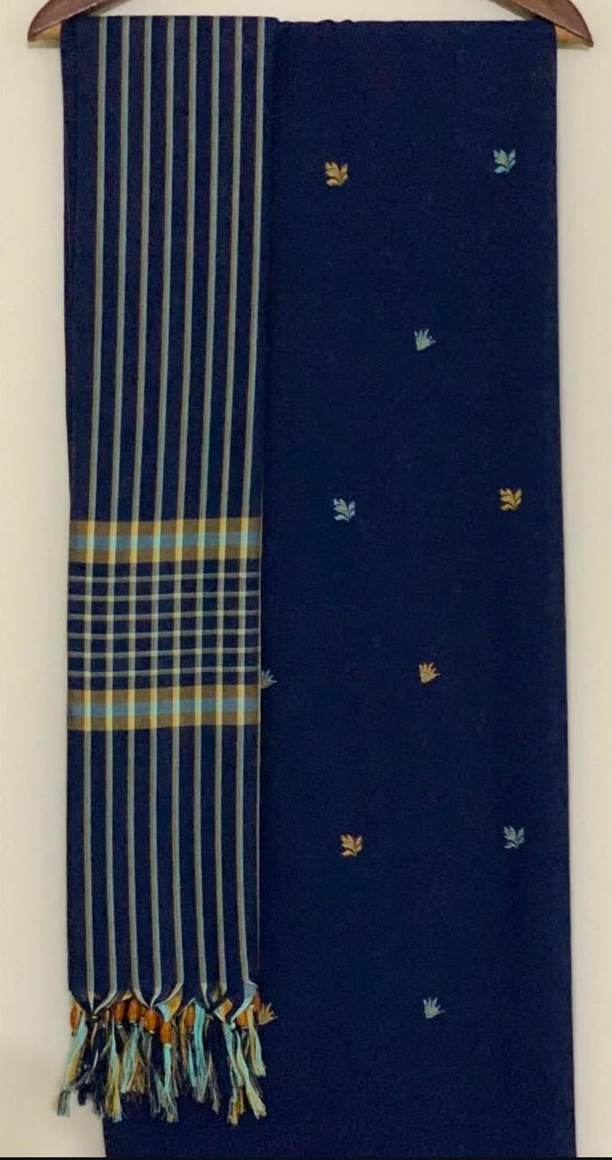 Handmade khaddi 3-pc